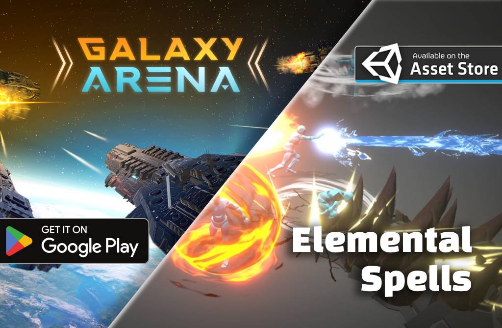 Galaxy Arena Elemental Spells promotional artwork
